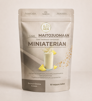 Miniateriaseos juomaan omena ananas 230g